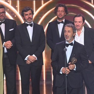 Actors celebrate GLORIA's Globos de Ouro